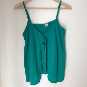 Front Tie Tank Top